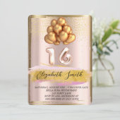 金ゴールドエレガンス、バラ金ゴールドsweet sixteen 招待状 (スタンド正面)