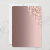 金ゴールドエレガンス、バラ金ゴールドsweet sixteen 招待状 (裏面)