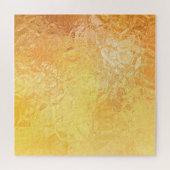 金ゴールドエレガンス：抽象芸術ラグジュアリー背景 ジグソーパズル (横)