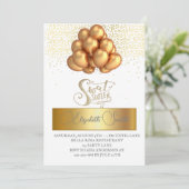 金ゴールドエレガンス、sweet sixteen招待 招待状 (スタンド正面)