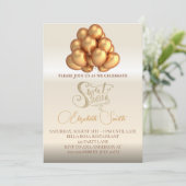 金ゴールドエレガンス、sweet sixteen招待 招待状 (スタンド正面)