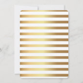 金ゴールドエレガンス、sweet sixteen招待 招待状 (裏面)