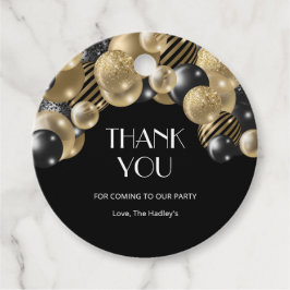 金ゴールドエレガントありがとう フェイバータグ