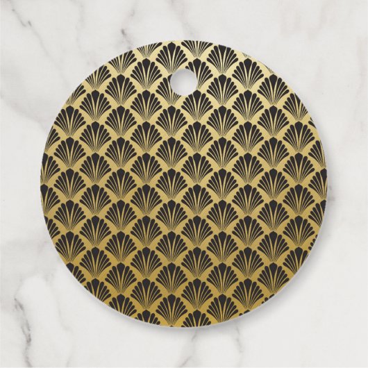 金ゴールドエレガントありがとう フェイバータグ (裏面)