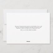 金ゴールドエレガントが楽しいクリスマスの写真 シーズンカード (裏面)