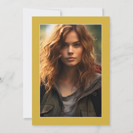 金ゴールドエレガントと白卒業記念パーティーの写真 招待状 (裏面)