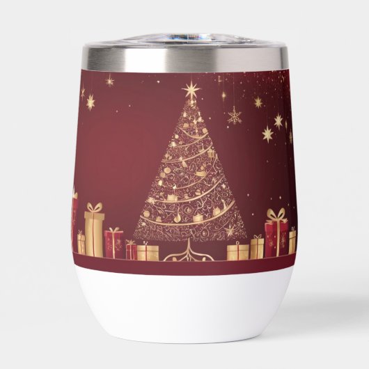 金ゴールドエレガントと赤のクリスマス (正面)