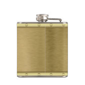 金ゴールドエレガントと銀のグロムスマンの好意 フラスク (裏面)