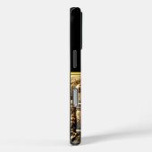 金ゴールドエレガントと銀色で飾られた法律書 Case-Mate iPhoneケース (裏面 / 右)