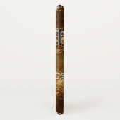 金ゴールドエレガントと黒箔インディアン曼荼羅 Case-Mate iPhoneケース (裏面/右)