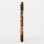 金ゴールドエレガントと黒箔インディアン曼荼羅 Case-Mate iPhoneケース (裏面/右)