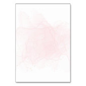 金ゴールドエレガントな結婚式 テーブルナンバー (裏面)