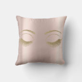 金ゴールドエレガントのキラキラ光、ドリップバラ金ゴールド クッション (裏面)