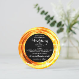 金ゴールドエレガントの招待 招待状