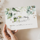 金ゴールドエレガントの緑がゲームカードの数を推測 名刺