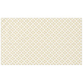 金ゴールドエレガントの花は白い テーブルクロス (正面(横))