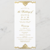 金ゴールドエレガントの華美ヴィンテージ プログラム (正面)