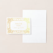 金ゴールドエレガントの華美ヴィンテージ 箔カード (ディスプレー)