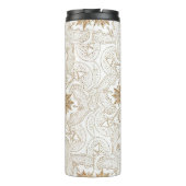 金ゴールドエレガントアイサンムーンマンダラホワイト タンブラー (裏面)