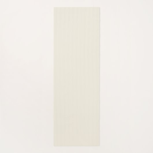 金ゴールドエレガントオンクリームフローラヘナマンダラ ヨガマット (裏面)