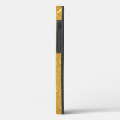 金ゴールドエレガントガーリーシかわいらしッスタイリッシュク Case-Mate iPhoneケース (裏面 / 左)