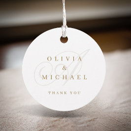 金ゴールドエレガントクラシック書道ヴィンテージ感謝していユー フェイバータグ