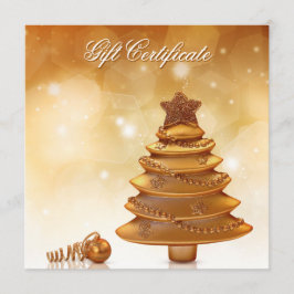 金ゴールドエレガントクリスマスツリー