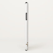 金ゴールドエレガントグリッターそれを雪文字雪の結晶 Case-Mate iPhoneケース (裏面/右)