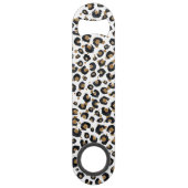 金ゴールドエレガントグリッターヒョウ柄 スピード栓抜き (裏面)