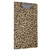 金ゴールドエレガントグリッターブラックレオパード印刷 クリップボード (右)