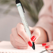 金ゴールドエレガントグリッターブルーマーブルアガテモダンシック 黒ボールペン