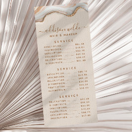 金ゴールドエレガントグリッターマーブルアゲテモダンシック ラックカード