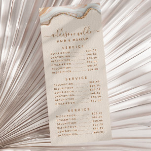 金ゴールドエレガントグリッターマーブルアゲテモダンシック ラックカード