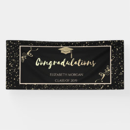 金ゴールドエレガントグリッター院長紙吹雪 横断幕