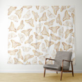 金ゴールドエレガントグリッター タペストリー (インサイチュ(横))