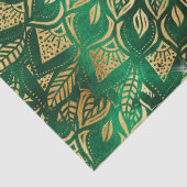 金ゴールドエレガントグリーンマンダラフローラ 薄葉紙 (詳細)