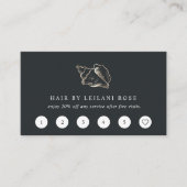 金ゴールドエレガントコンチシェル ロイヤリティカード (正面)