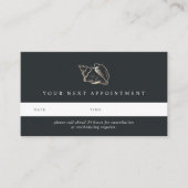 金ゴールドエレガントコンチシェル 予約カード (正面)