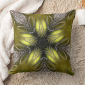 金ゴールドエレガントシルバー万華鏡のように千変万化するパターンクリスマススター クッション (ブランケット)