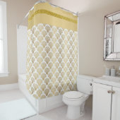 金ゴールドエレガントシーシェルシャワーカーテン シャワーカーテン (インサイチュ)