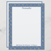 金ゴールドエレガントシーホース海ビーチテーマ (正面/裏面)