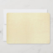 金ゴールドエレガントスクリプトメリークリスマスフォト シーズンカード (裏面)