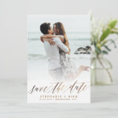 金ゴールドエレガントスクリプト招待状 招待状 (スタンド正面)