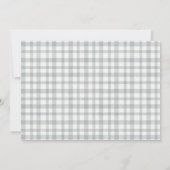 金ゴールドエレガントタイポグラフィの目盛りキャップ写真 案内状 (裏面)