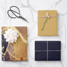 金ゴールドエレガントタンパープル抽象芸術