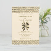 金ゴールドエレガントダイヤモンドシャ結婚ンパーニュ 招待状 (スタンド正面)