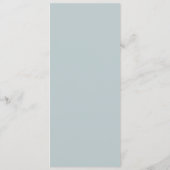 金ゴールドエレガントダスクブルービーチイヒトデ結婚ィス メニュー (裏面)