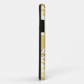 金ゴールドエレガントダマスクモノグラムiPhoneケース Case-Mate iPhoneケース (裏面/右)