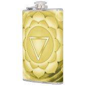 金ゴールドエレガントチャクラ禅ヨガスピリチュアル瞑想 フラスク (左)