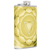 金ゴールドエレガントチャクラ禅ヨガスピリチュアル瞑想 フラスク (右)